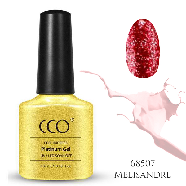 Nail Ninja Platinum/Glitter Gels - Melisandre 68507